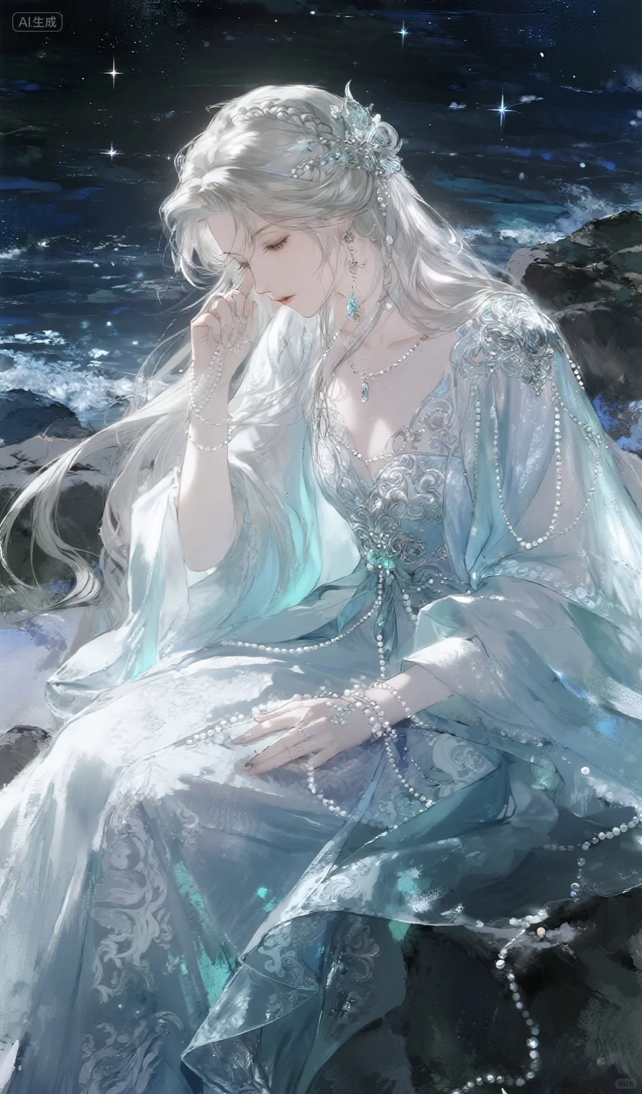 古风｜美人如画，花为媒，蝶为伴