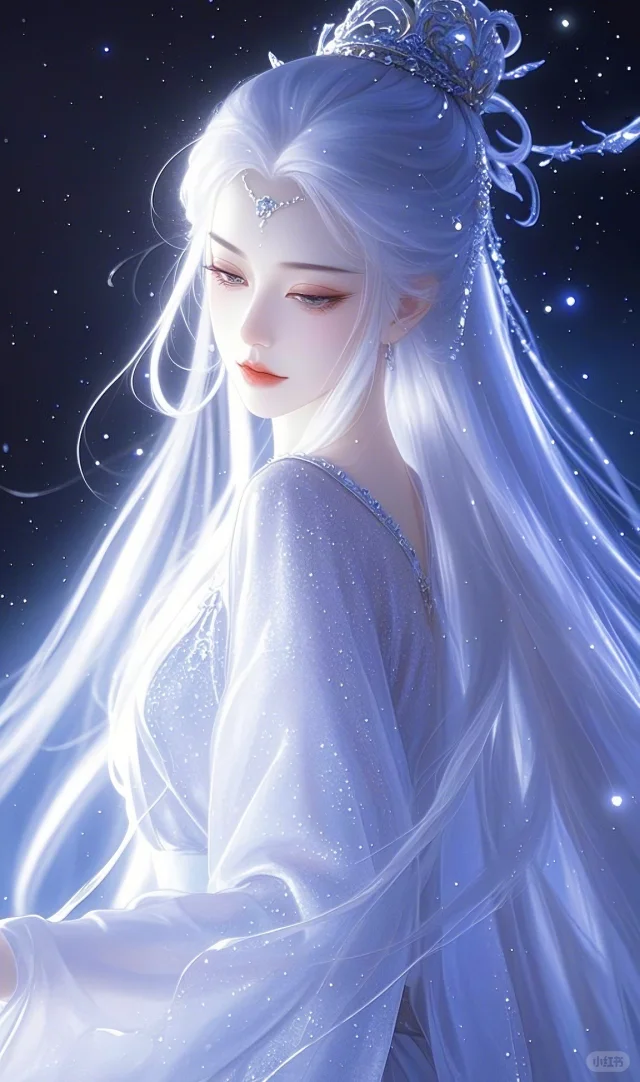 修仙世界丨白发古风美女④