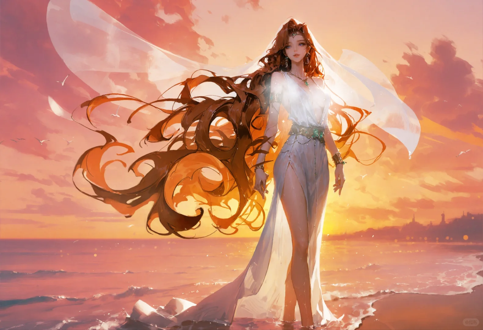 海边的维纳斯