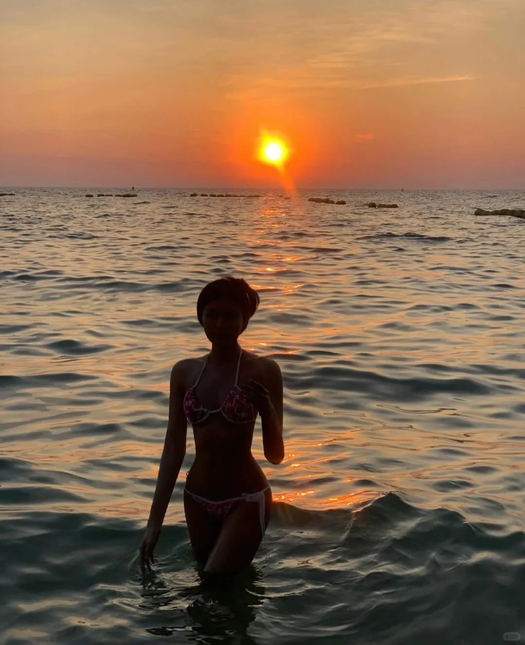 海边沙滩拍照🌹