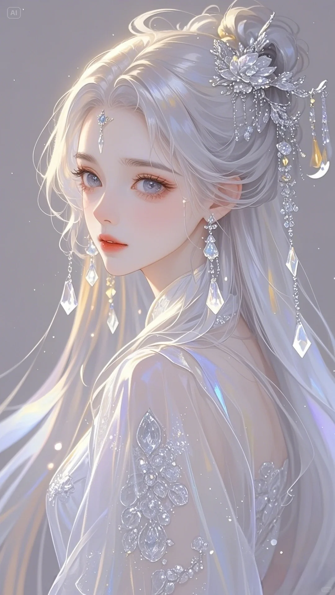 ✨银发流辉，惊鸿一瞥✨