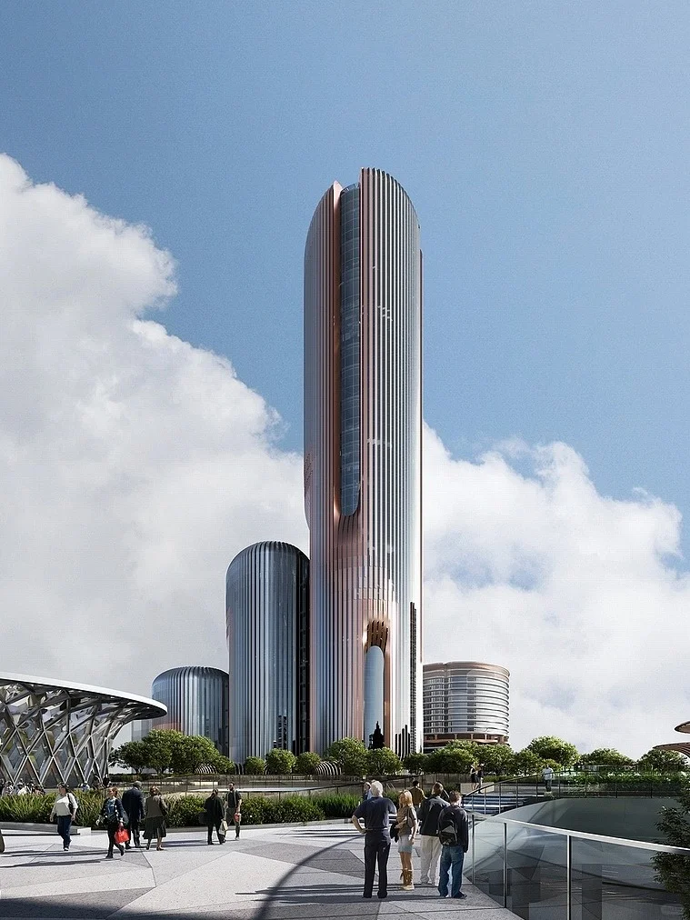 效果图分享——超高层商业办公建筑