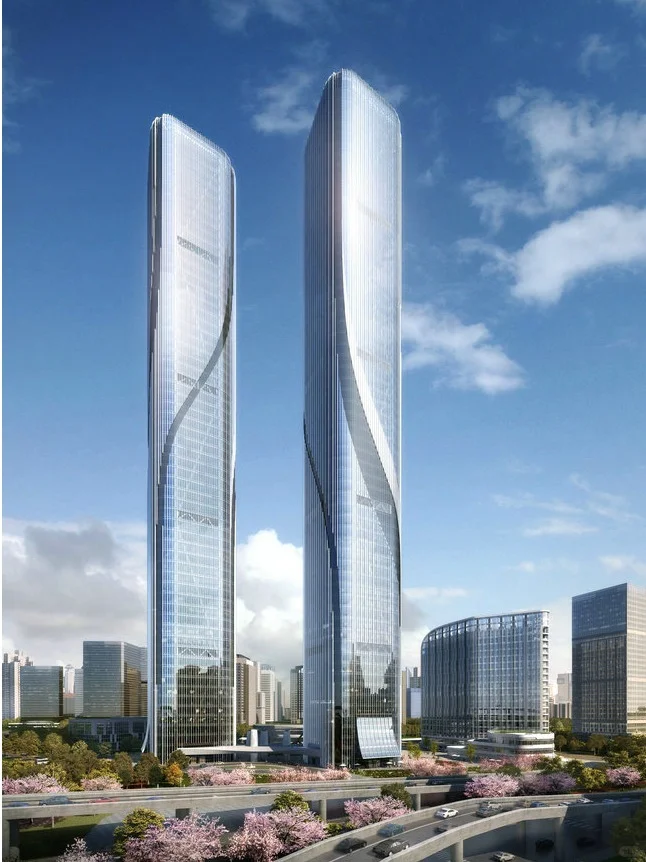 效果图分享——超高层商业办公建筑
