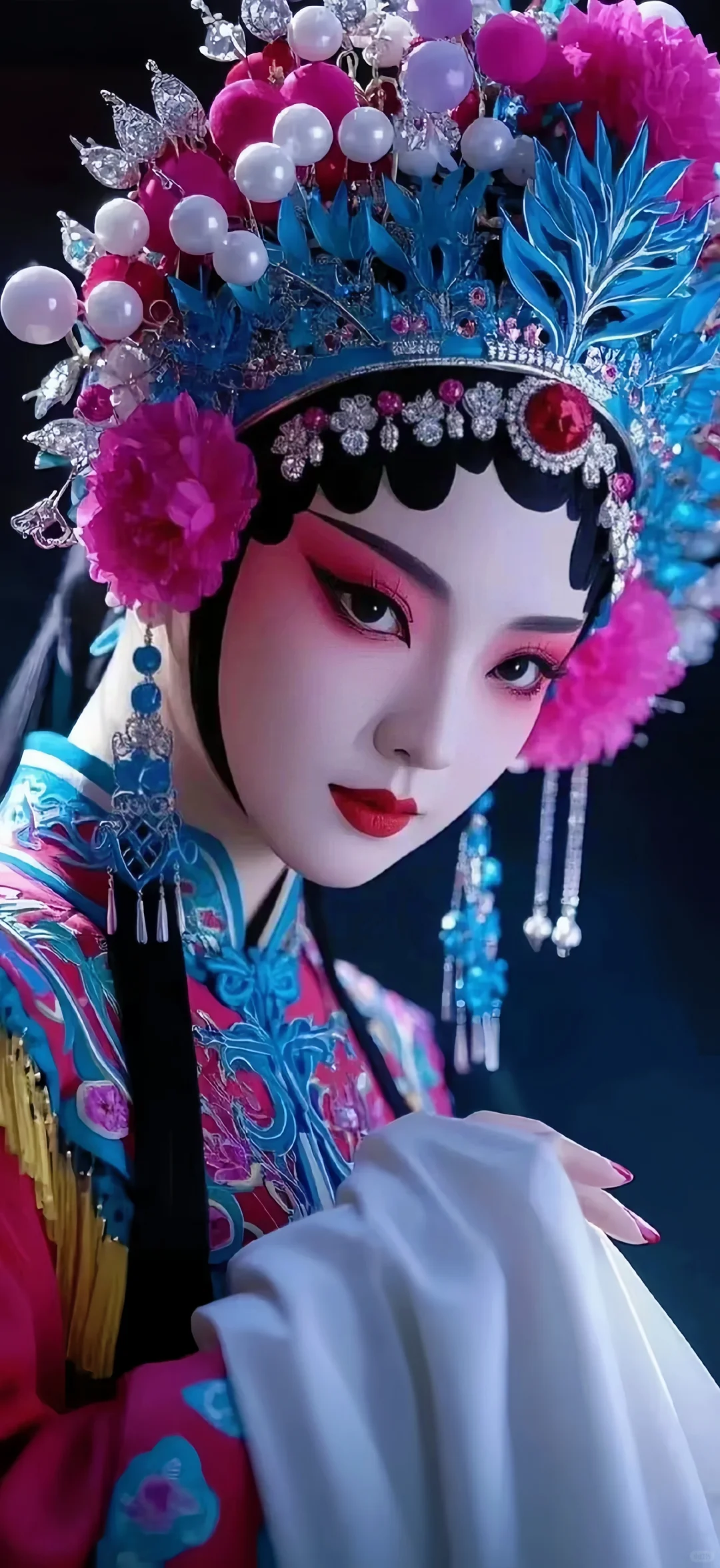 国潮京剧戏曲花旦美人壁纸