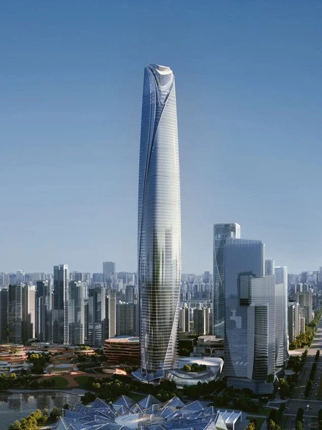 效果图分享——超高层商业办公建筑