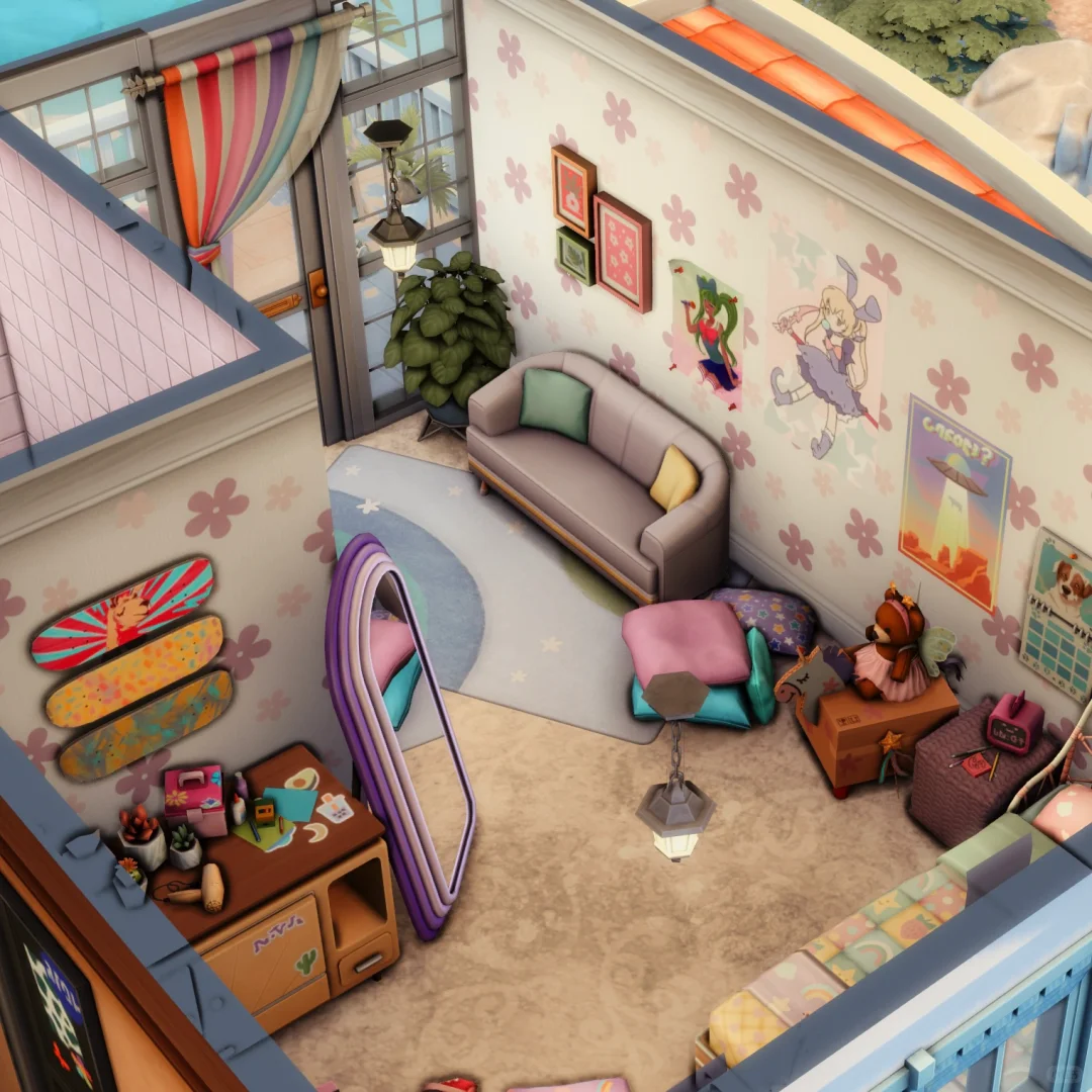 Sims4-Nocc房屋分享 海景家庭住宅 模拟人生