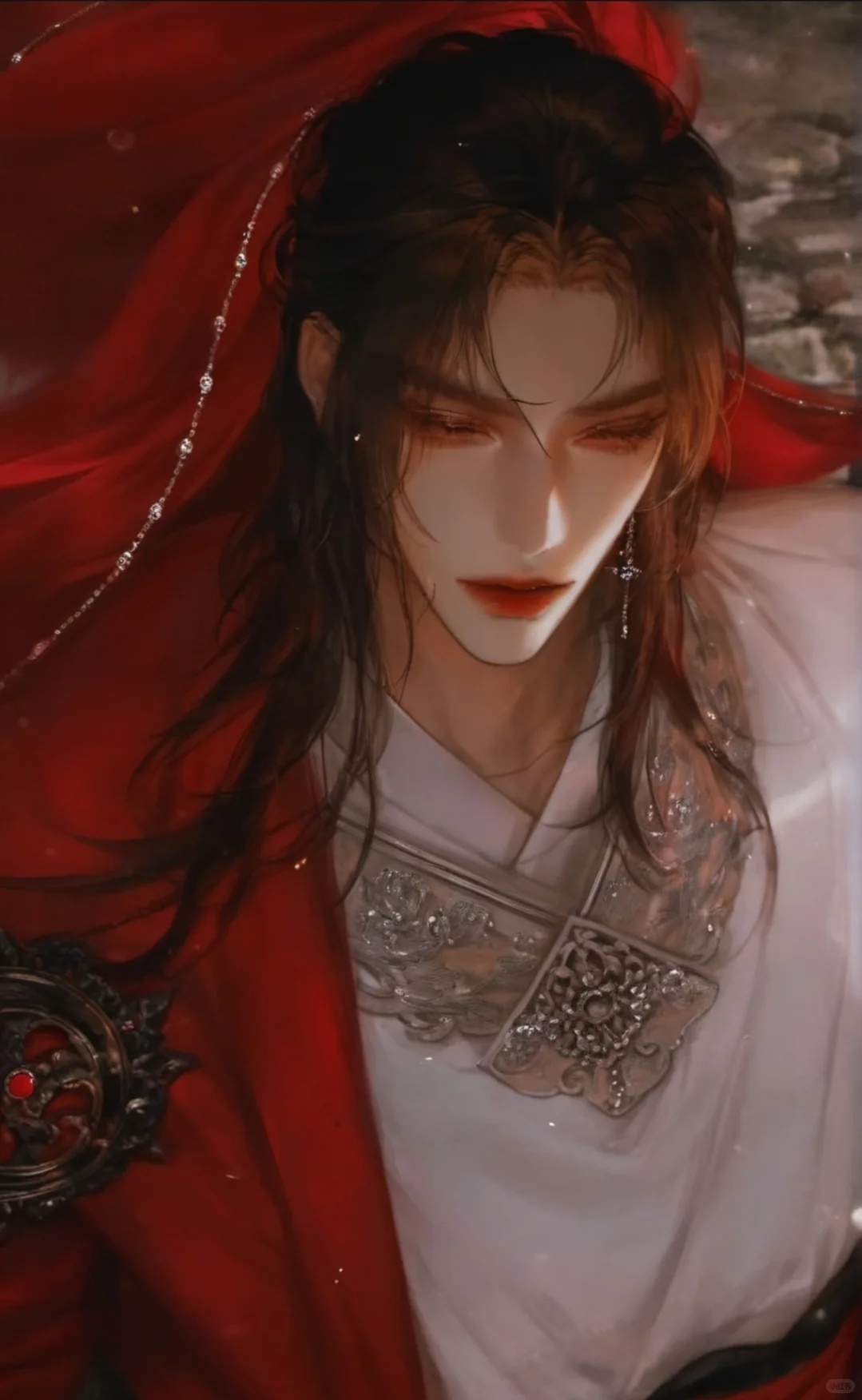 雌雄难辨，红衣美男一组壹