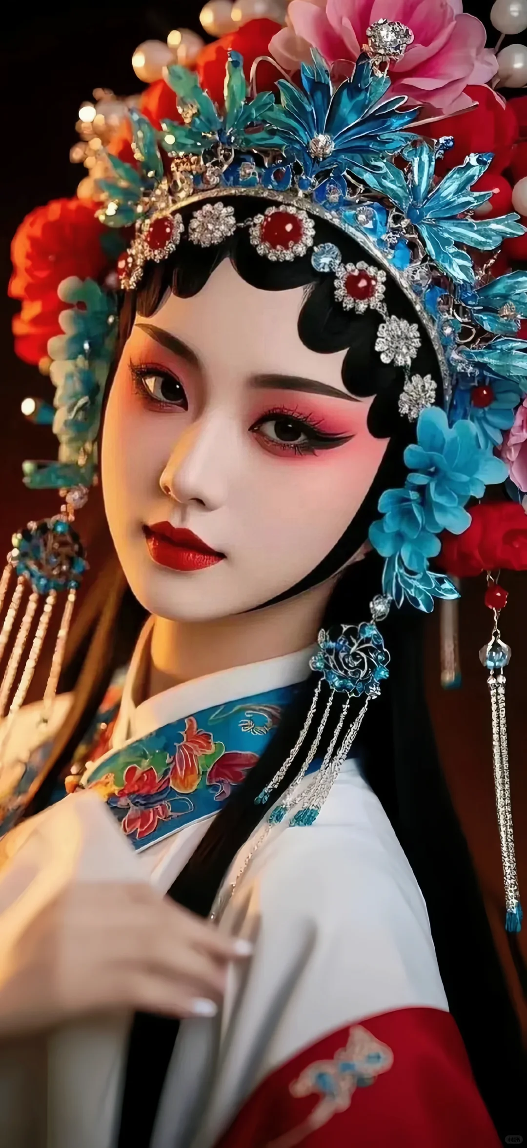 国潮京剧戏曲花旦美人壁纸