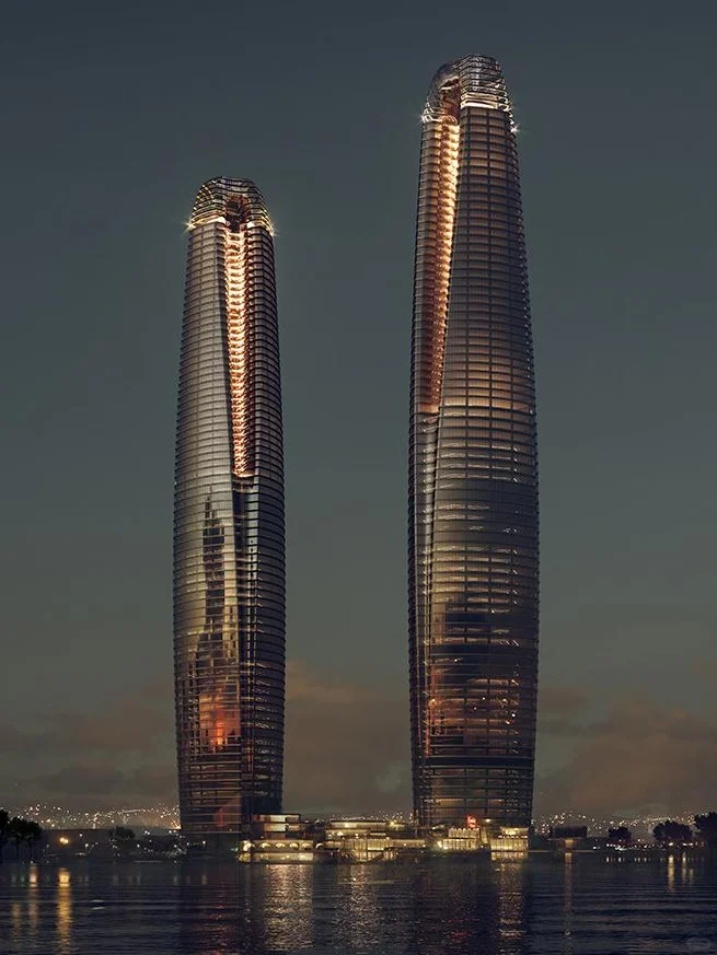 效果图分享——超高层商业办公建筑