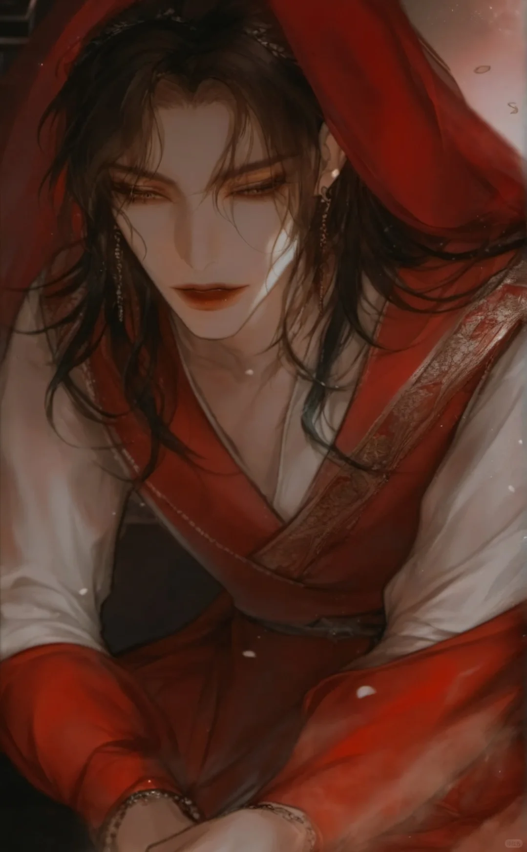 雌雄难辨，红衣美男一组壹