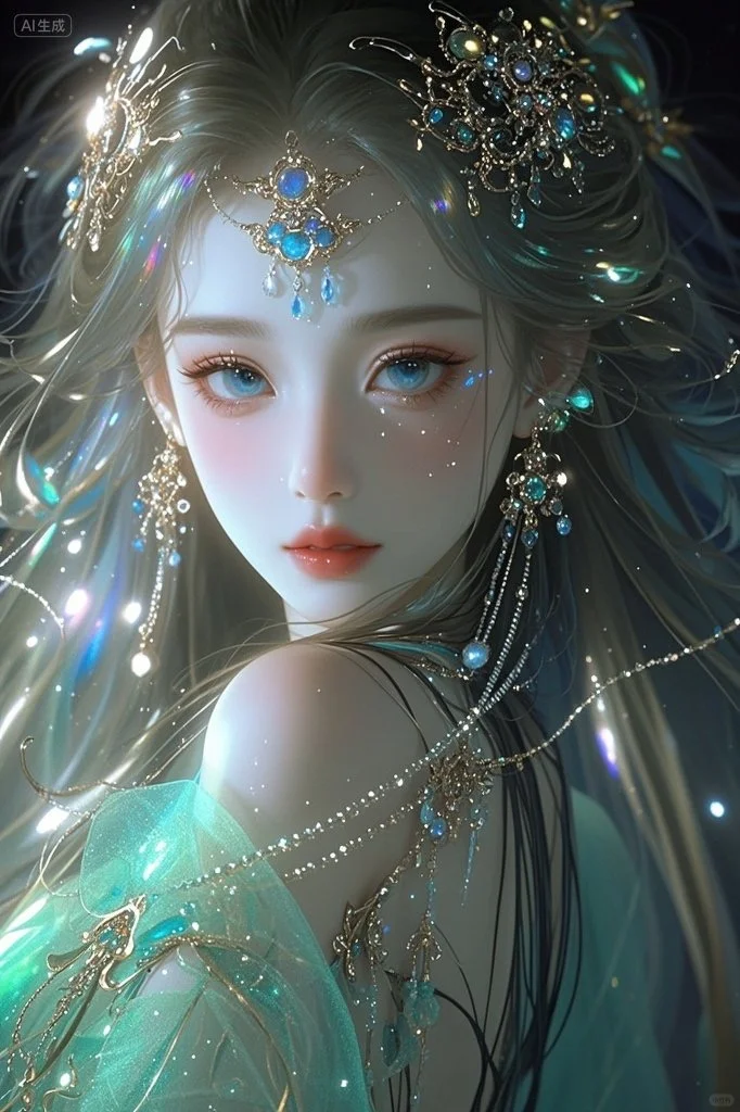 AI 古风美女