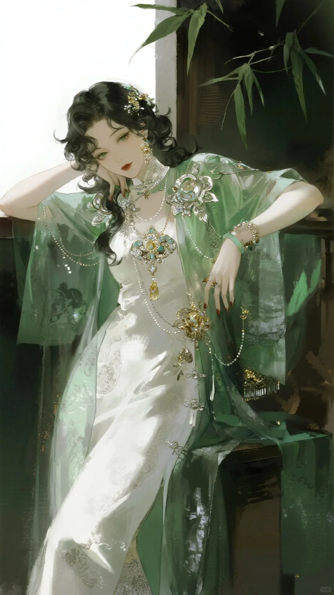 绿衣红颜