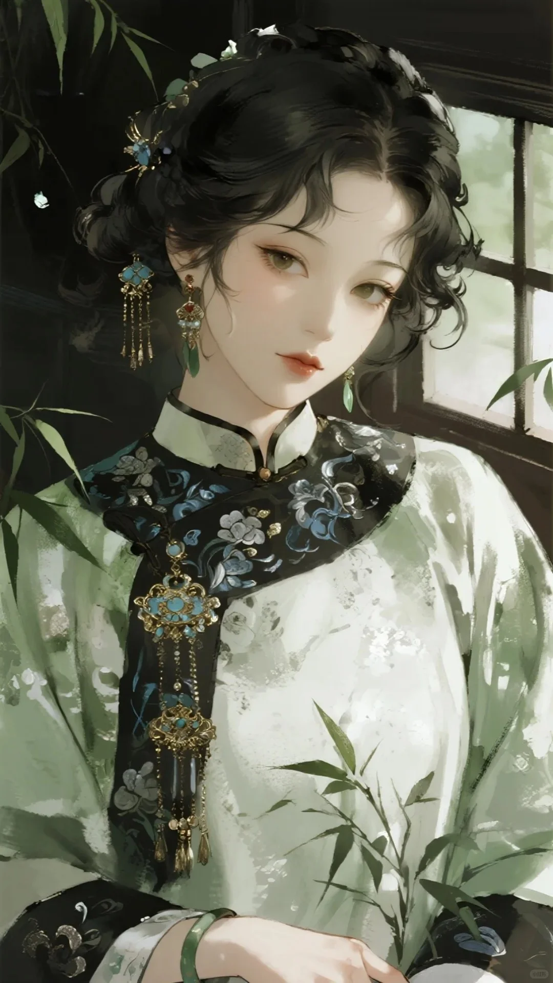绿衣红颜