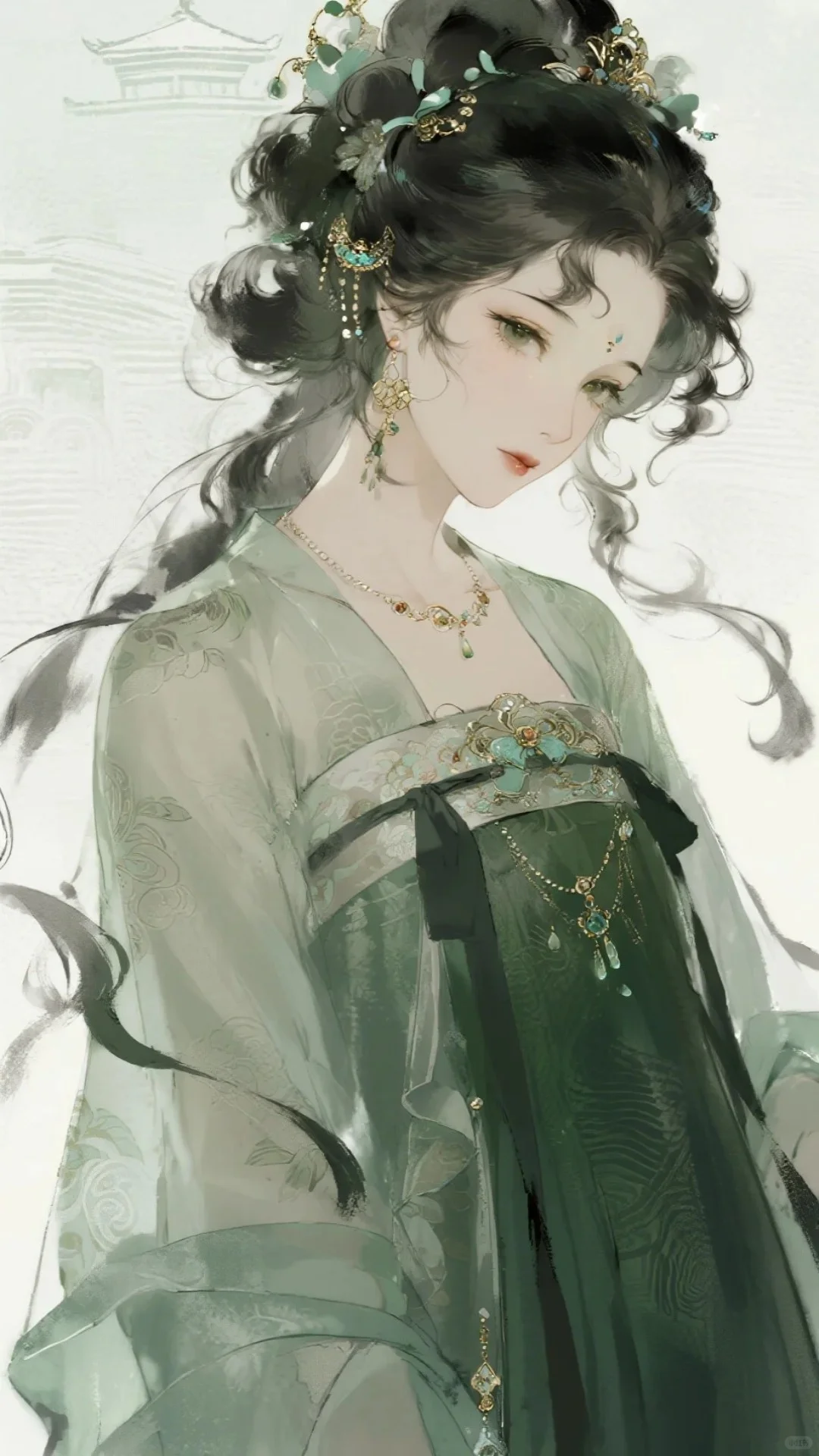 绿衣红颜