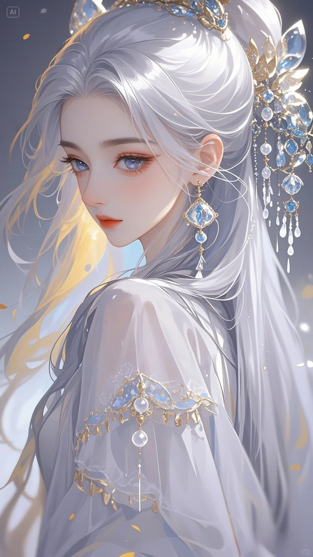 ✨银发流辉，惊鸿一瞥✨