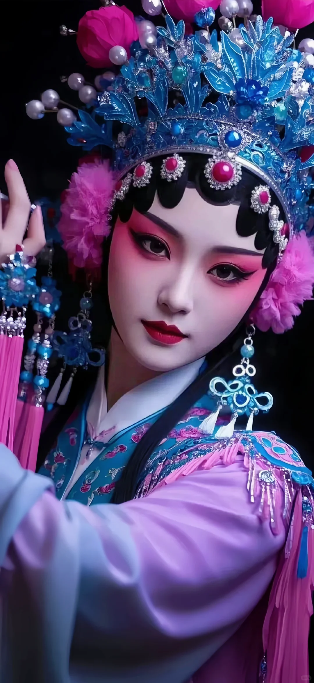 国潮京剧戏曲花旦美人壁纸