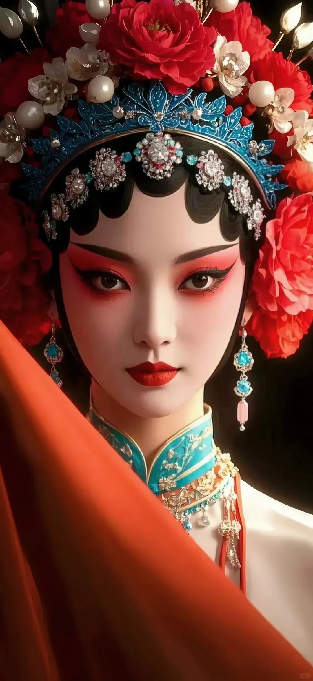 国潮京剧戏曲花旦美人壁纸