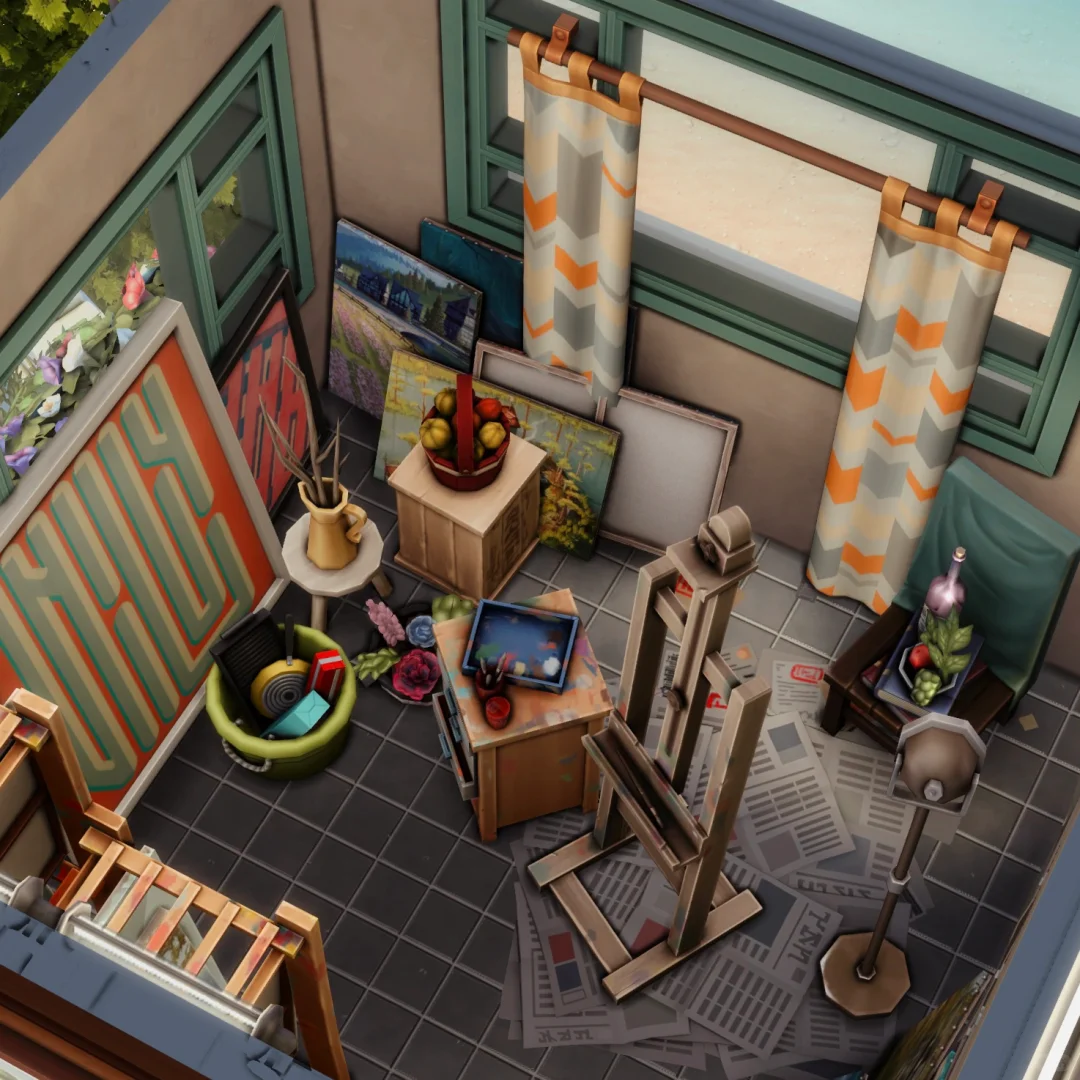 Sims4-Nocc房屋分享 海景家庭住宅 模拟人生