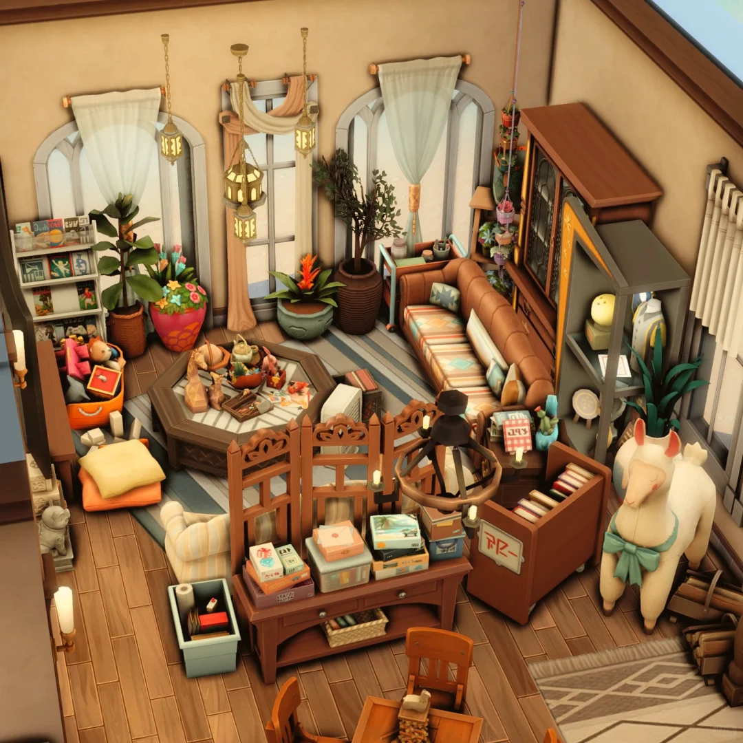 Sims4-Nocc房屋分享 海景家庭住宅 模拟人生