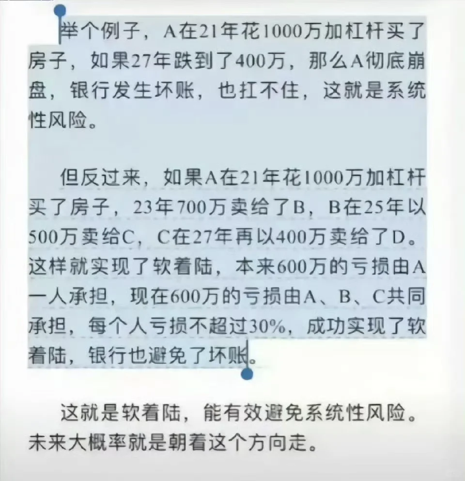 房地产软着陆了！