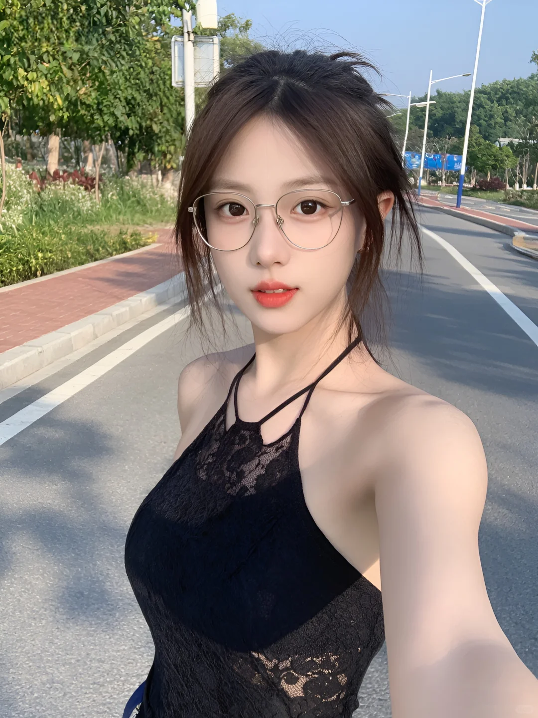 眼镜妹妹蕞性感👄