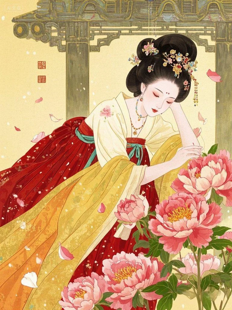 醉美人|古风插画