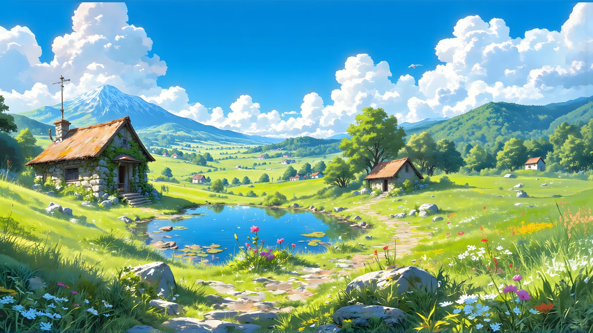 电脑壁纸 06 从太空看地球，治愈系风景