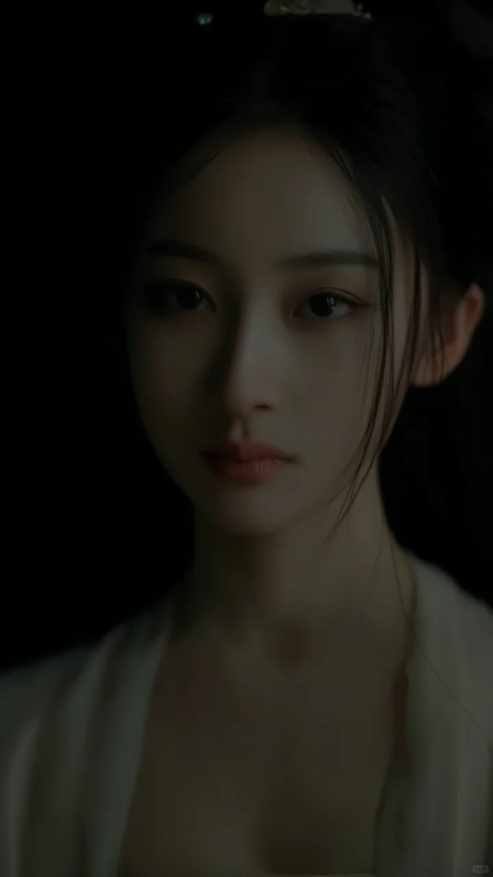 白衣胜雪，她在星辰与月下～