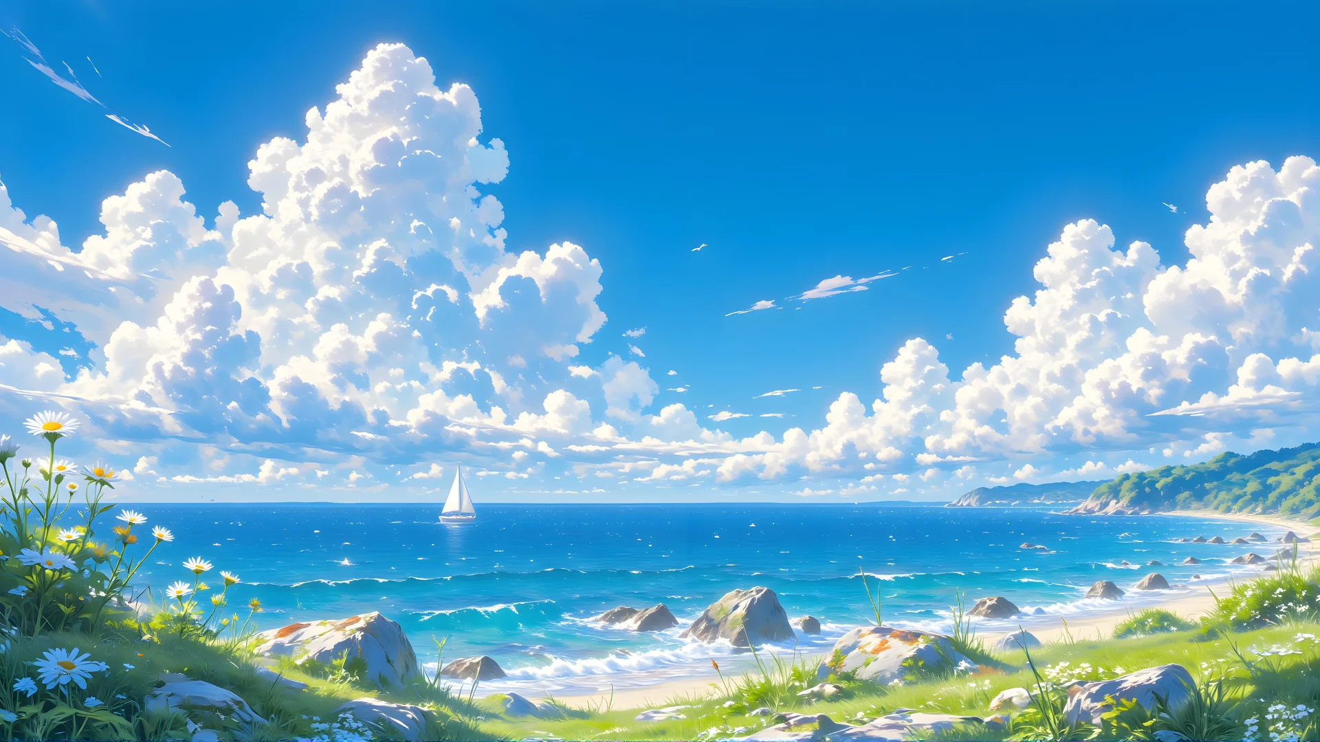 电脑壁纸 06 从太空看地球，治愈系风景