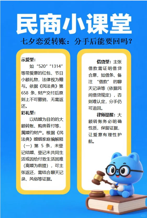 七夕恋爱转账：分手后能否要回吗？