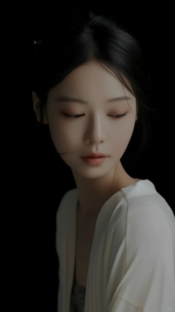 白衣胜雪，她在星辰与月下～