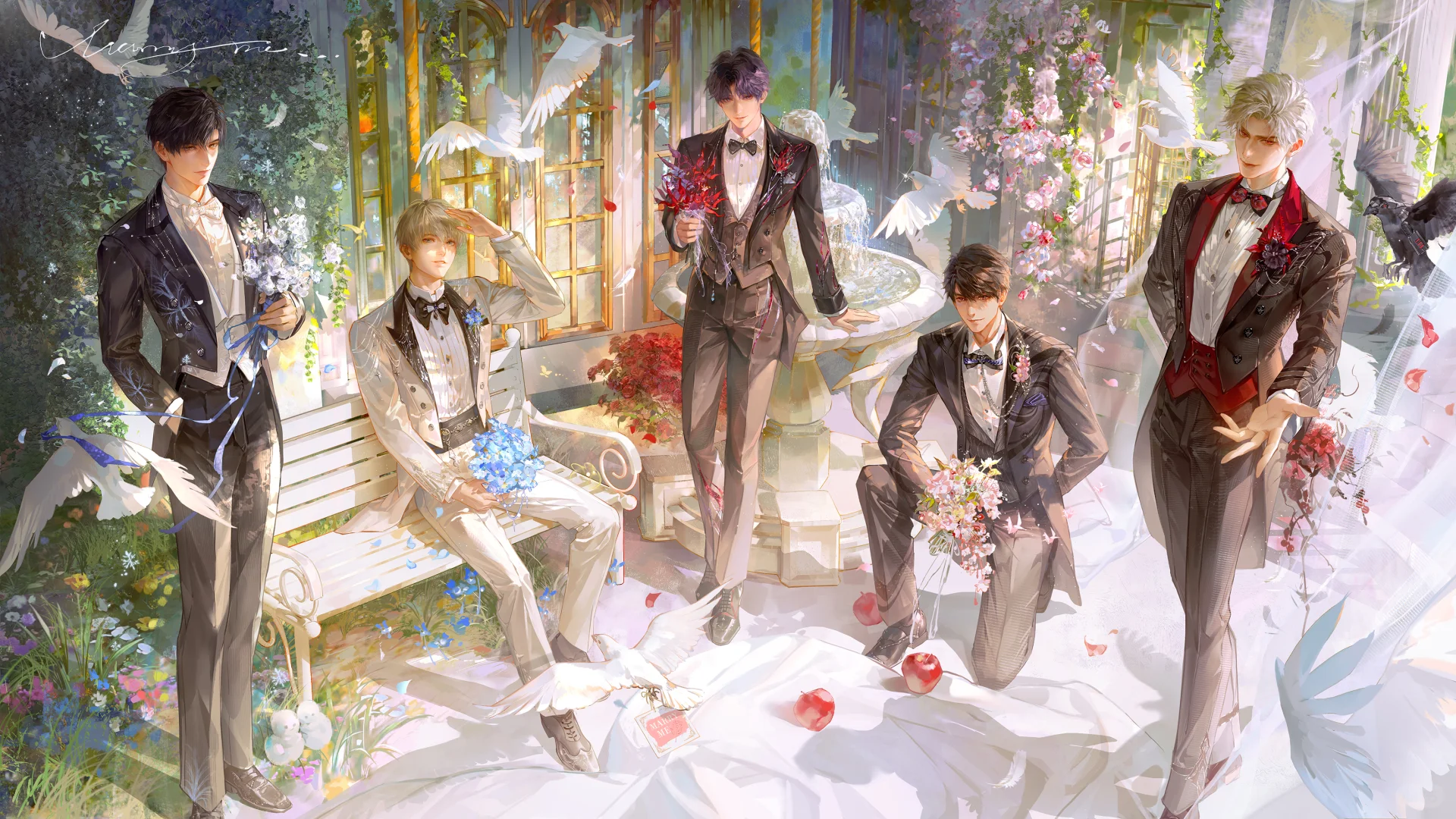 「 花与风 」🕊️