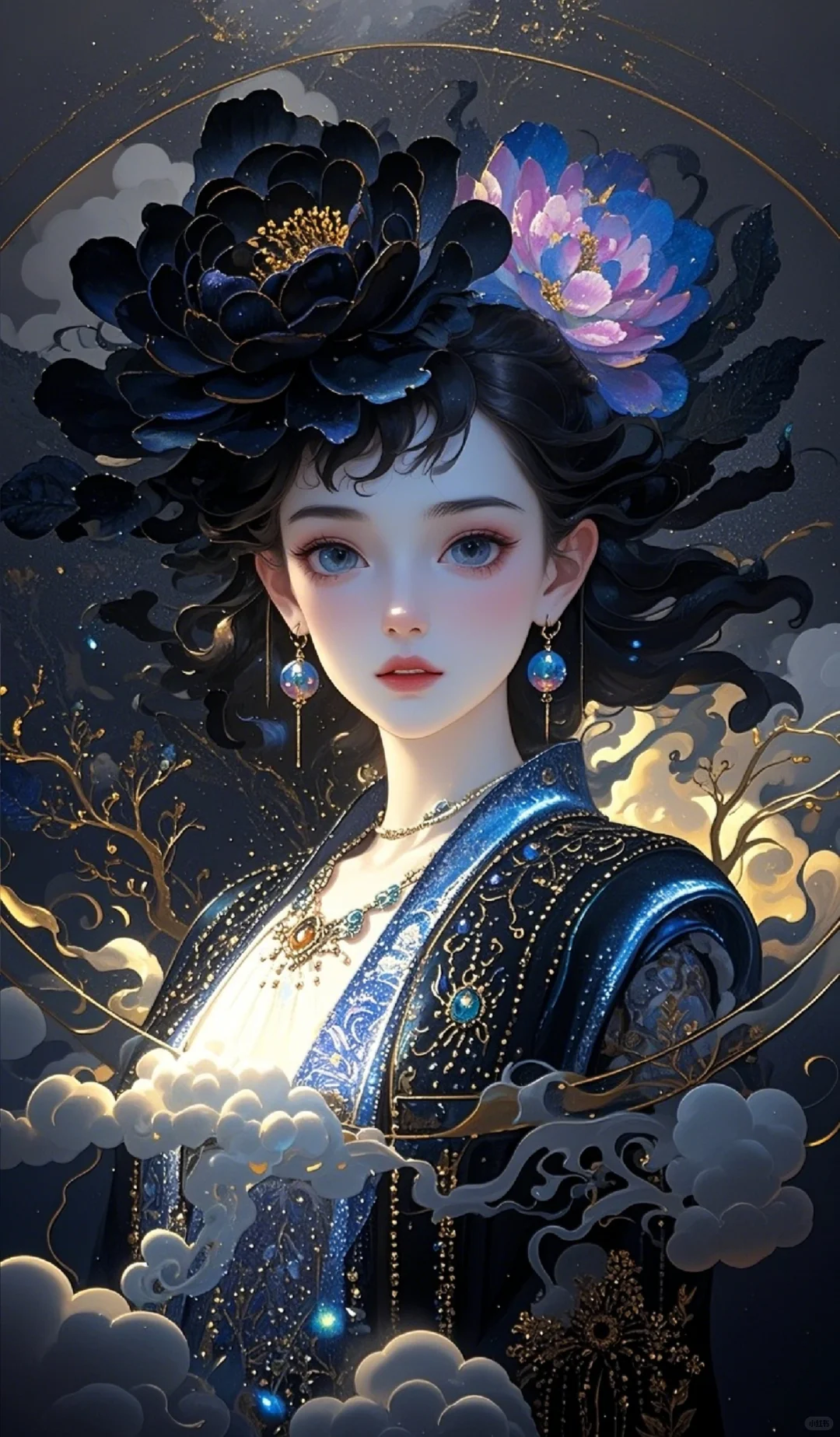 绝世美人，牡丹为神！