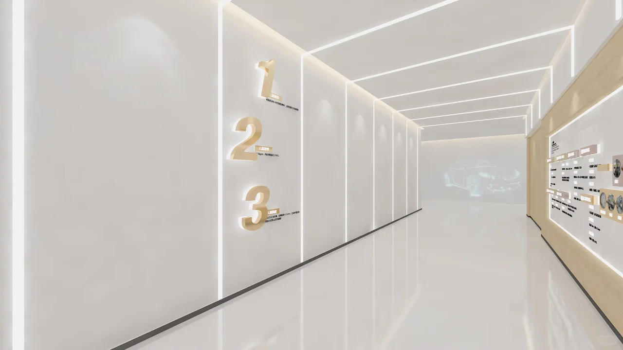 办公过道大变身！创意与舒适的装修效果图