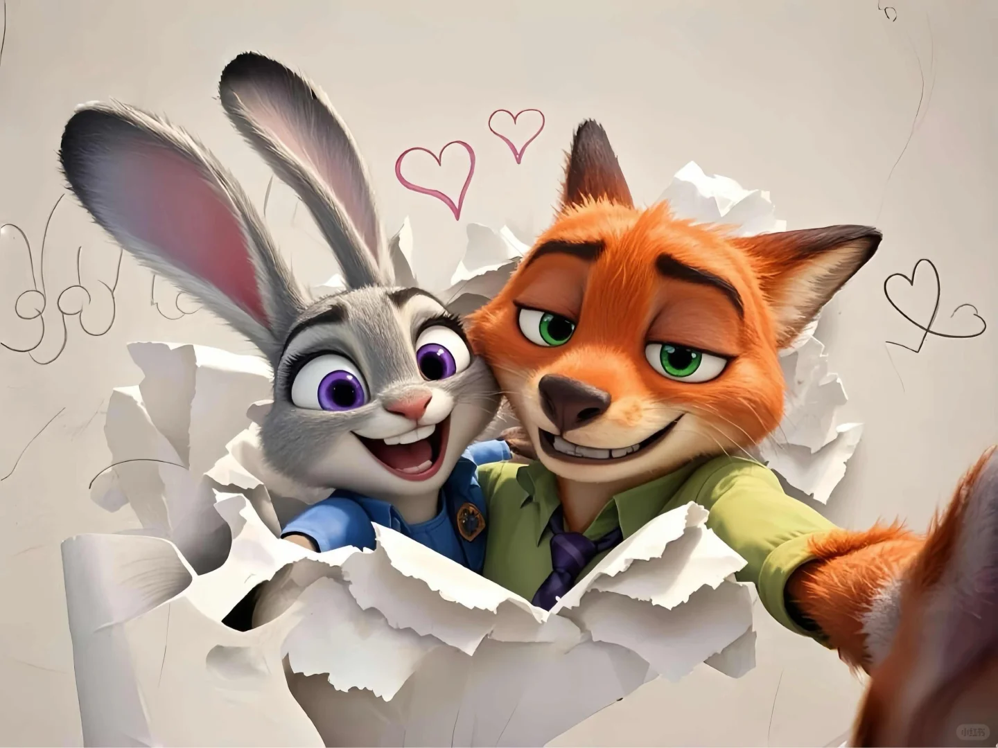 🦊ᯓ.🐰 ⁺˚iPad壁纸｜疯狂动物城