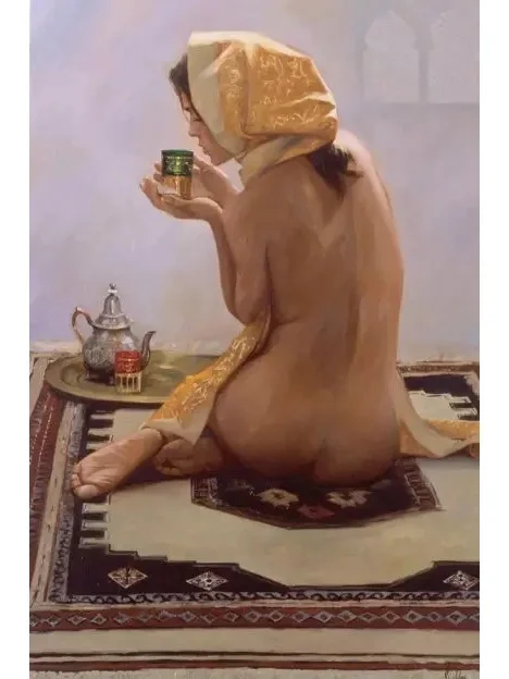 西班牙画家路易斯·里巴斯笔下的美好人体