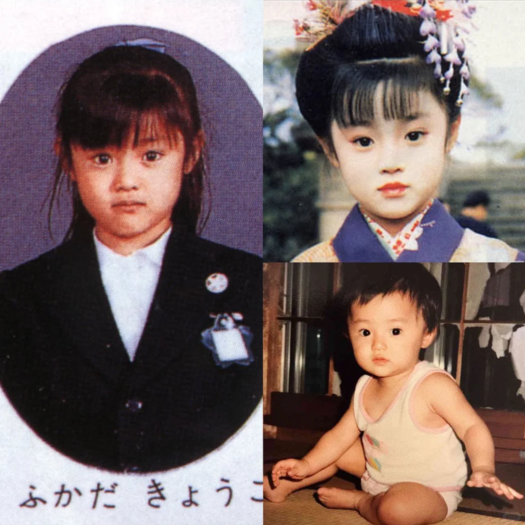 从小就是美人胚子之 深恭的珍贵瞬间