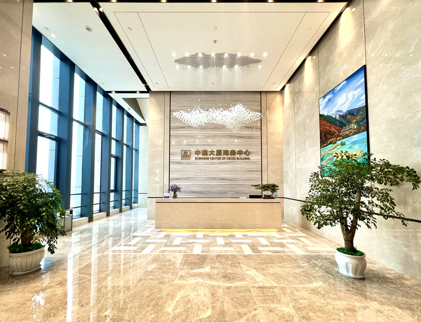 成都写字楼选址天花板！天府新区中建大厦
