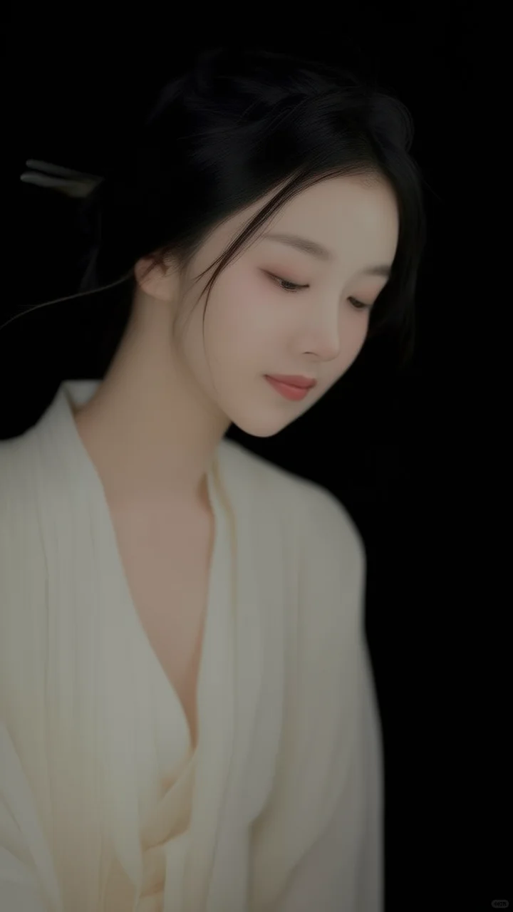 白衣胜雪，她在星辰与月下～