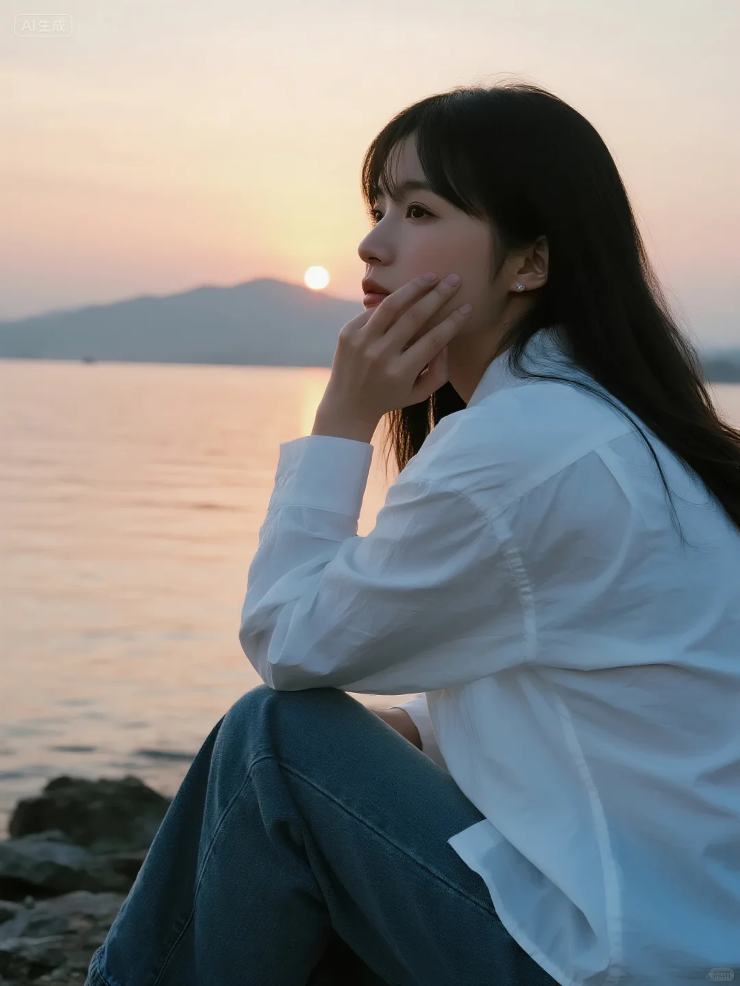 氛围感美女真 气质优雅成熟
