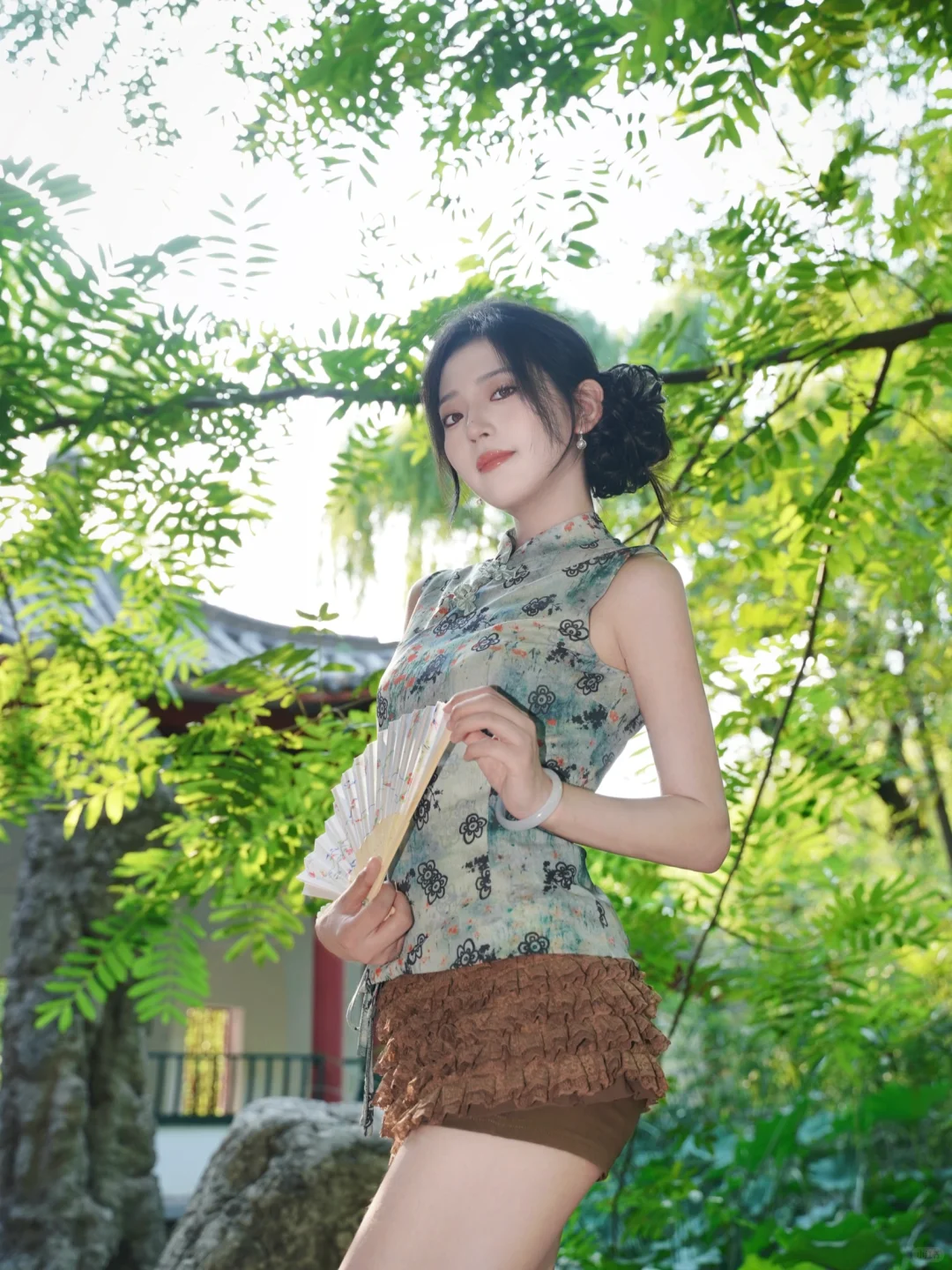 曳绿垂眸 风动声色🍃
