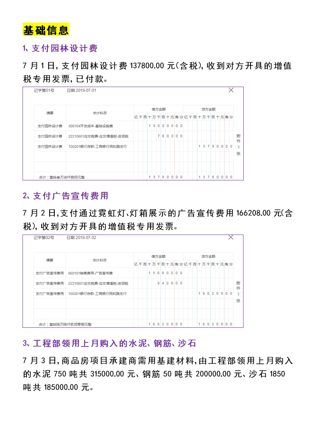 房地产账务处理