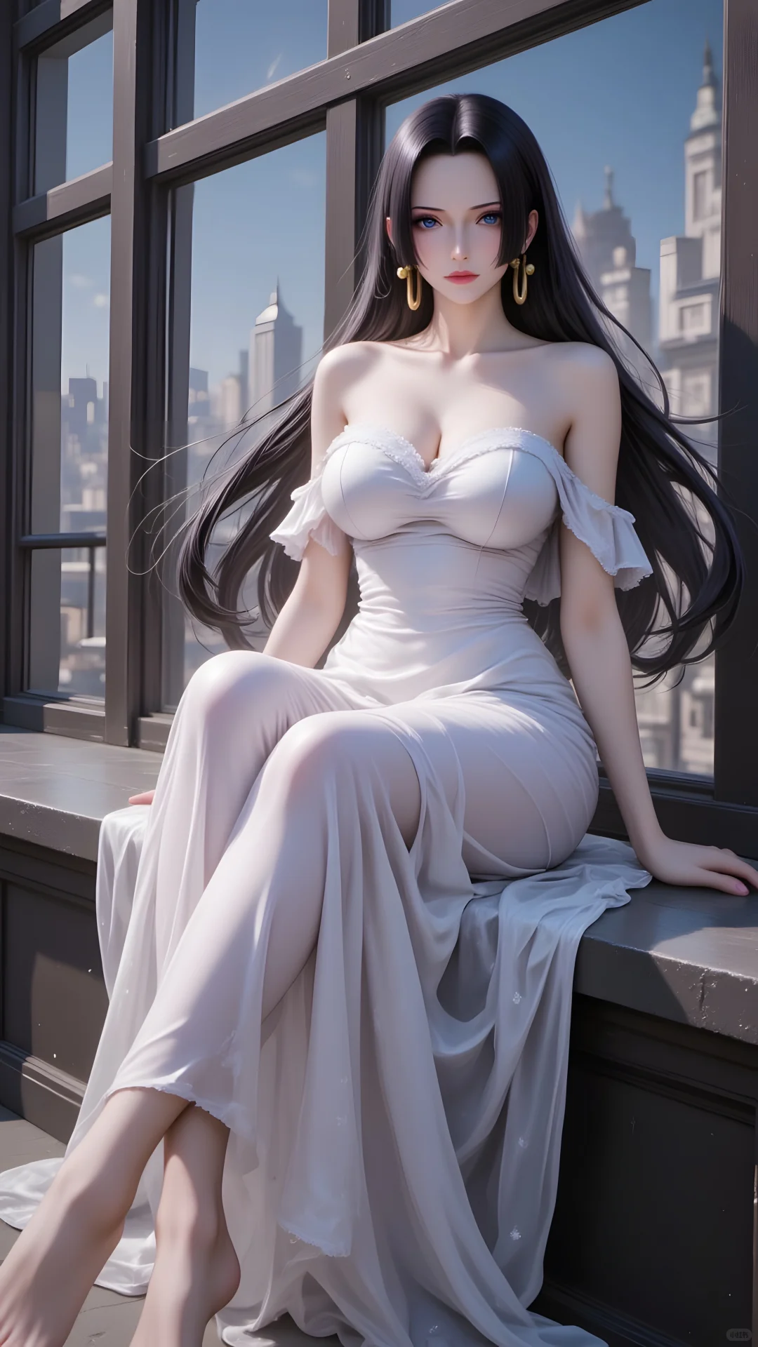 AI创作DIY海贼王女帝篇：玉宇轻裳