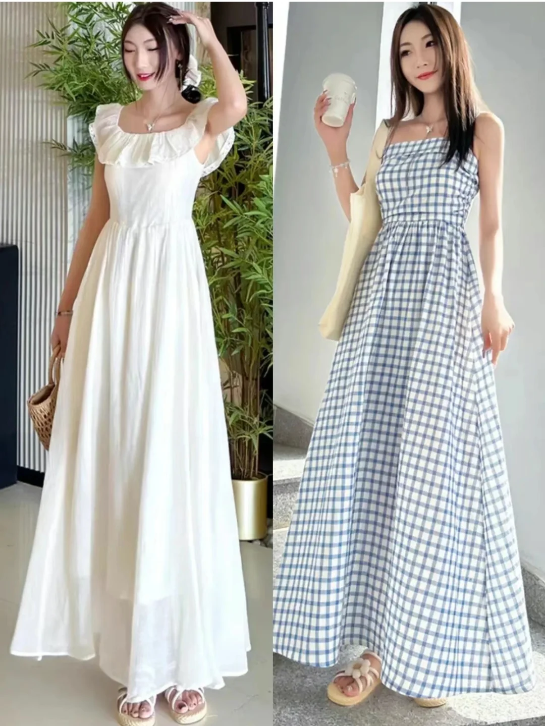 气质穿搭｜抓住夏天的尾巴，唯美连衣裙系列