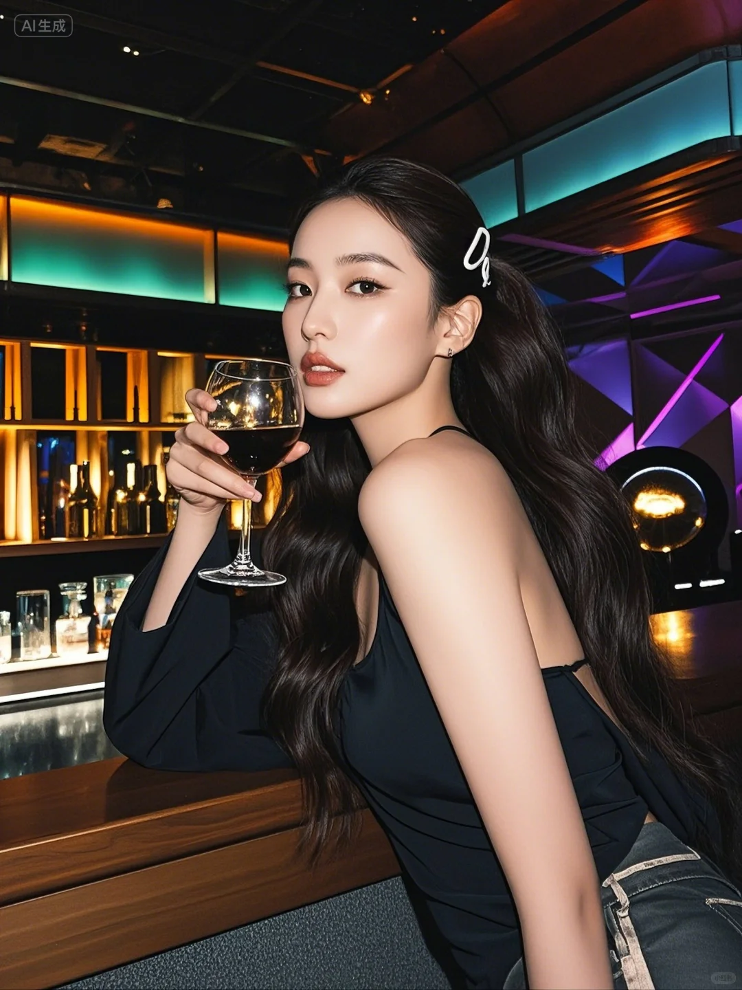 氛围感美女真 气质优雅成熟