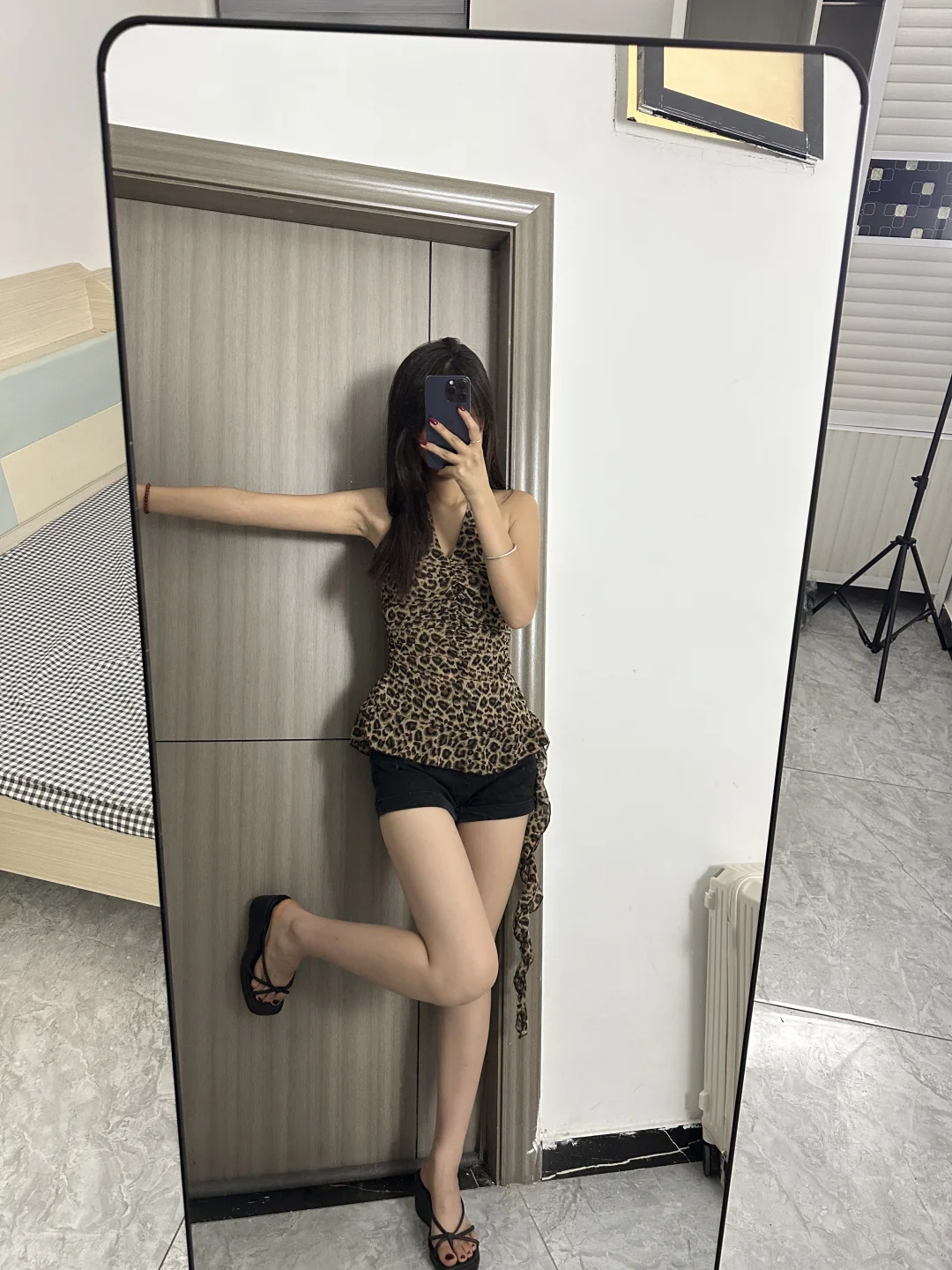 豹纹小上衣～
