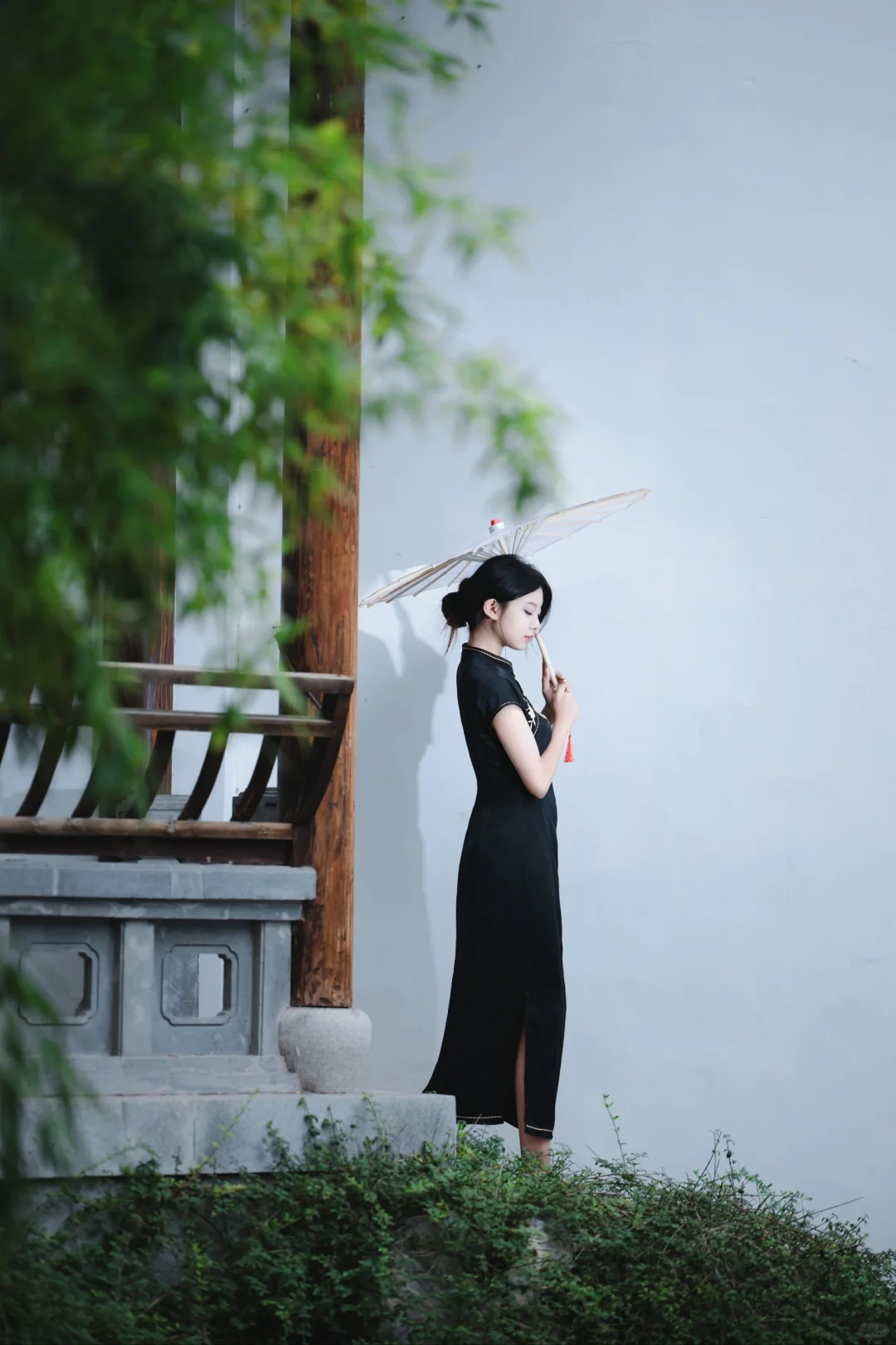 一袭旗袍，入我眼眸|旗袍|唯美|中式|摆姿
