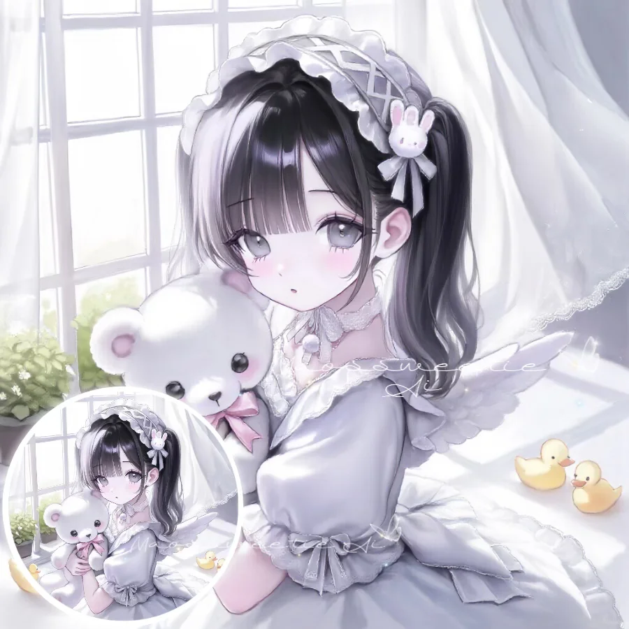 超软萌头像~🧚‍♀️看一遍喜欢一遍～～～～～～
