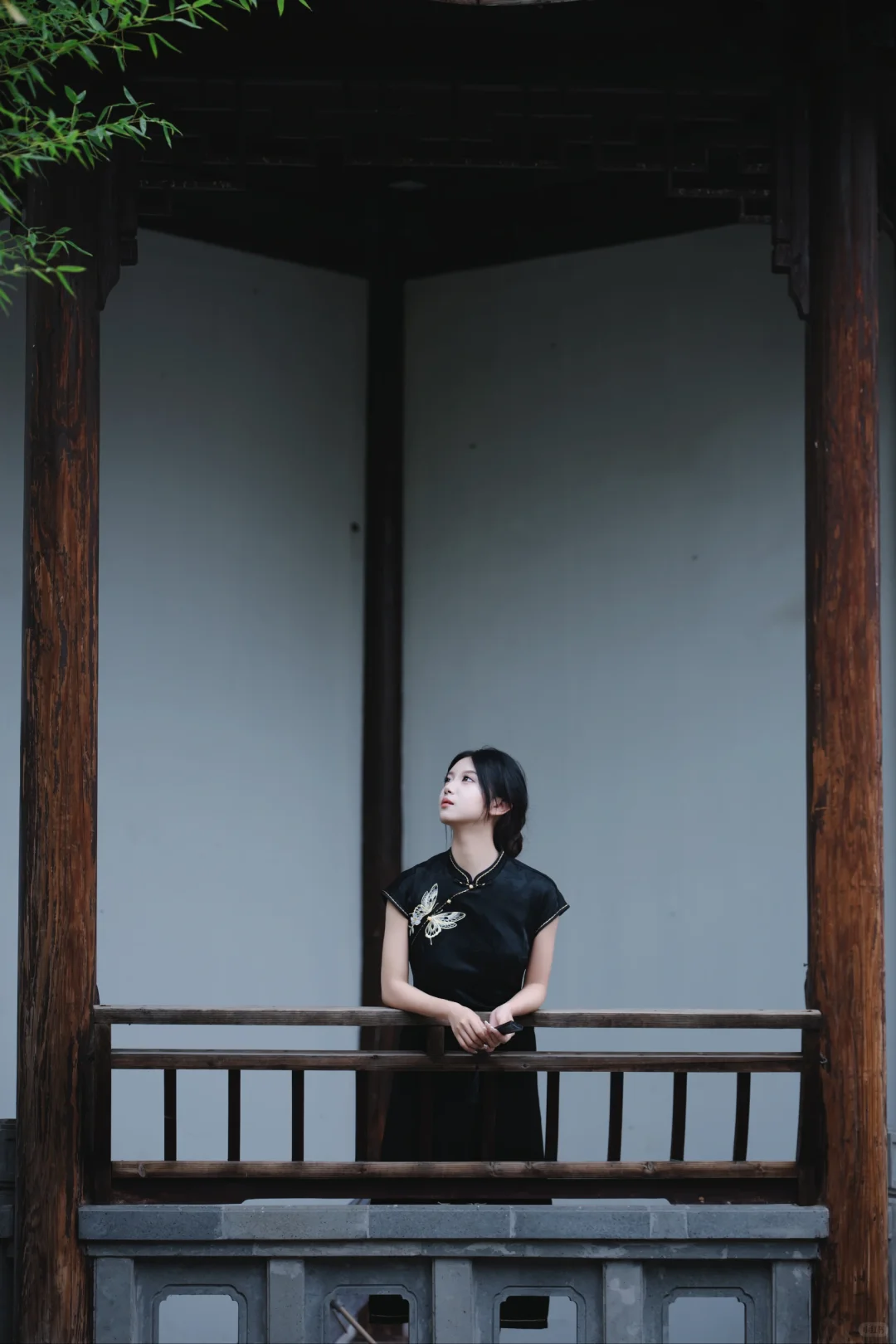 一袭旗袍，入我眼眸|旗袍|唯美|中式|摆姿