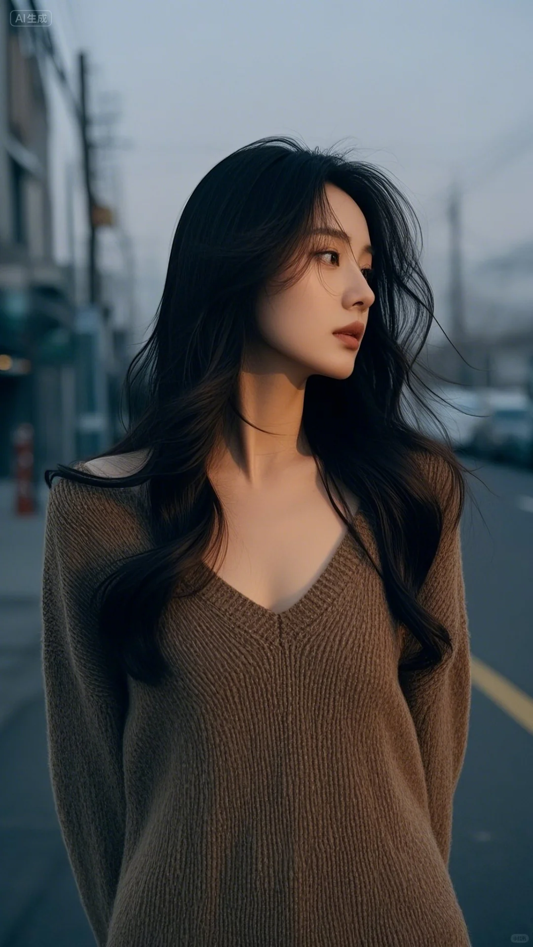 氛围感美女真 气质优雅成熟
